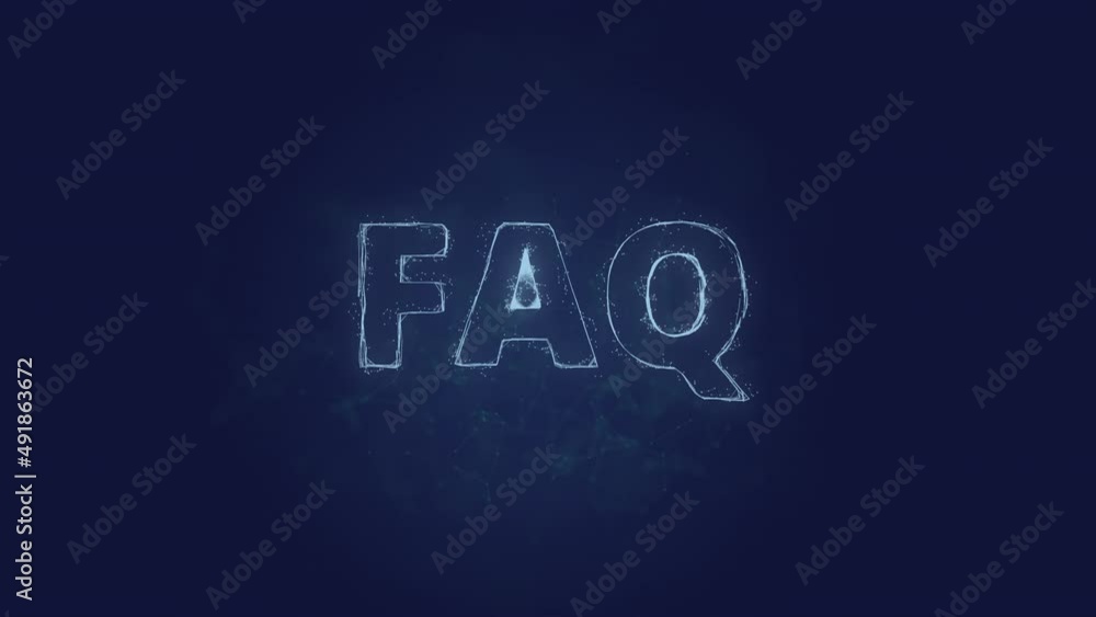 FAQ text. Plexus with text FAQ. Plexus. 4K video FAQ text. Plexus with text FAQ. Plexus. 4K video