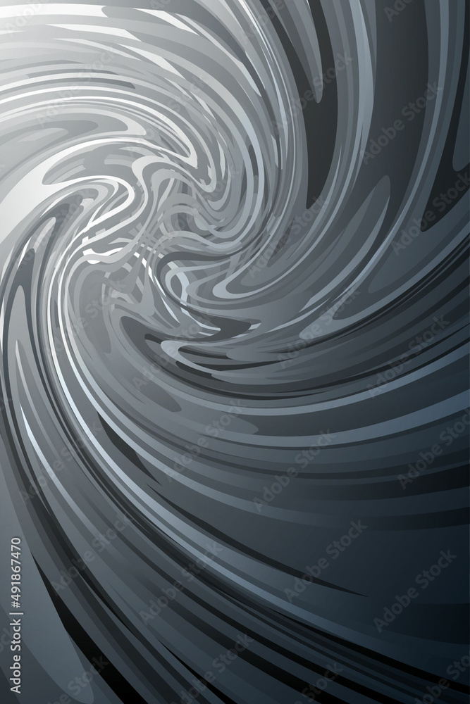 Abstract Black and White Geometric Pattern with Waves. Striped Spiral Texture. Hypnotic Psychedelic Illusion. Raster.3D Illustration Abstract Black and White Geometric Pattern with Waves. Striped Spiral Texture. Hypnotic Psychedelic Illusion. Raster.3D Illustration