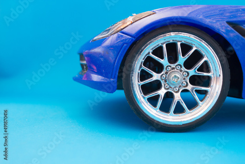 Close up of car's wheel