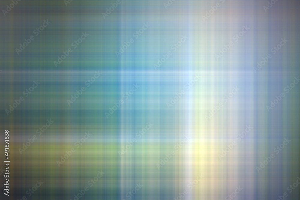 Abstract blurred colorful background with mesh line shapes and pastel colors. Textured backdrop