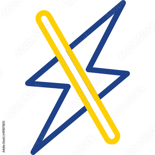Zap Off Icon