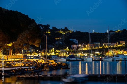 Porto Venere after sunset, Italy
