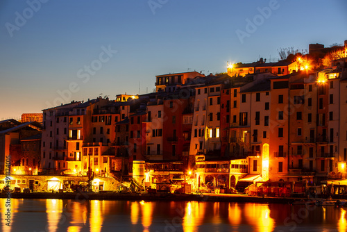Porto Venere after sunset, Italy © Wilfried-R.  