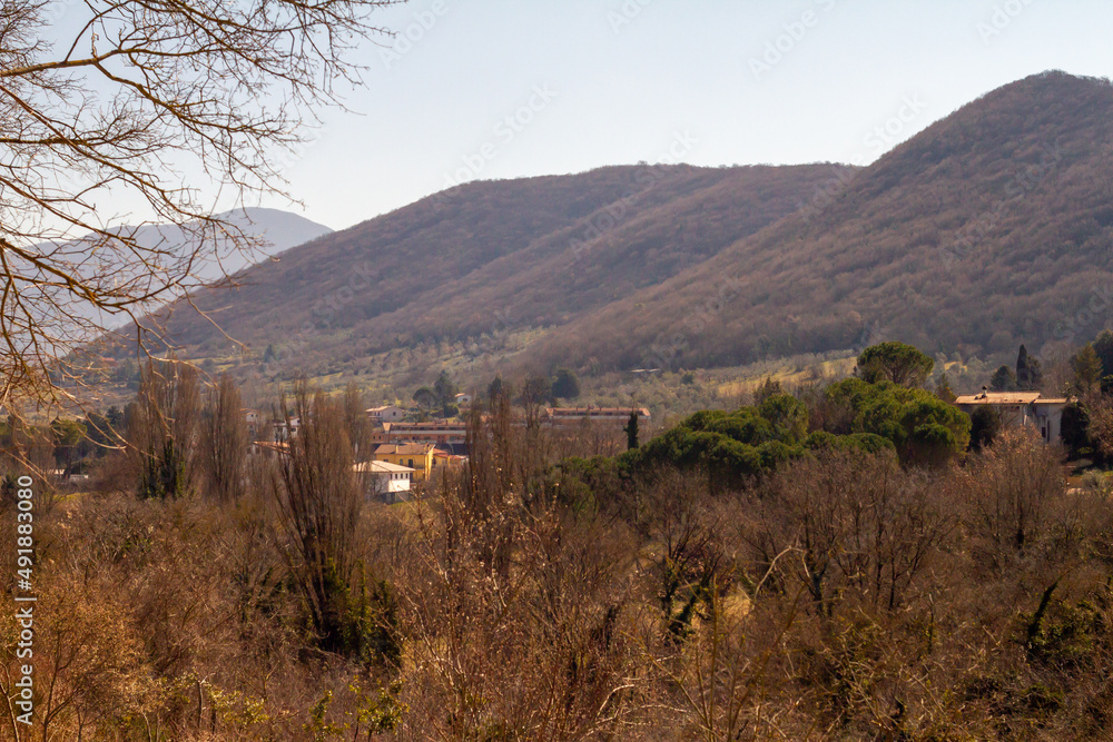 Santacittarama “forest sangha”Rieti, Lazio, Monastery, Buddhist Temple.Italy