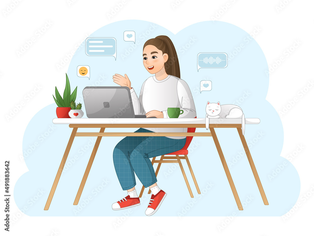 woman working on laptop,businesswoman working on laptop, home office concept, student or freelancer, social networking, online learning, distance learning, online work, distance work woman working on laptop,businesswoman working on laptop, home office concept, student or freelancer, social networking, online learning, distance learning, online work, distance work