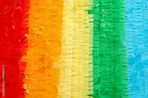 Texture of colorful Mexican...