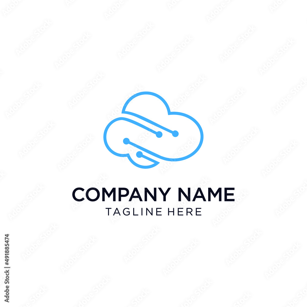 could vector logo could vector logo