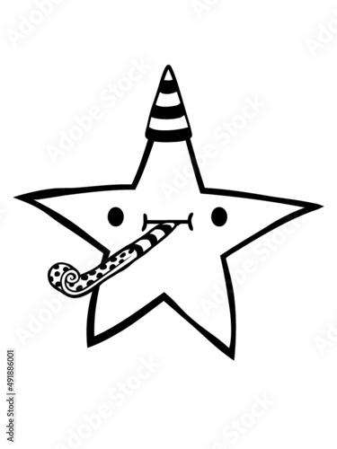 Geburtstag feierndes Sternchen 