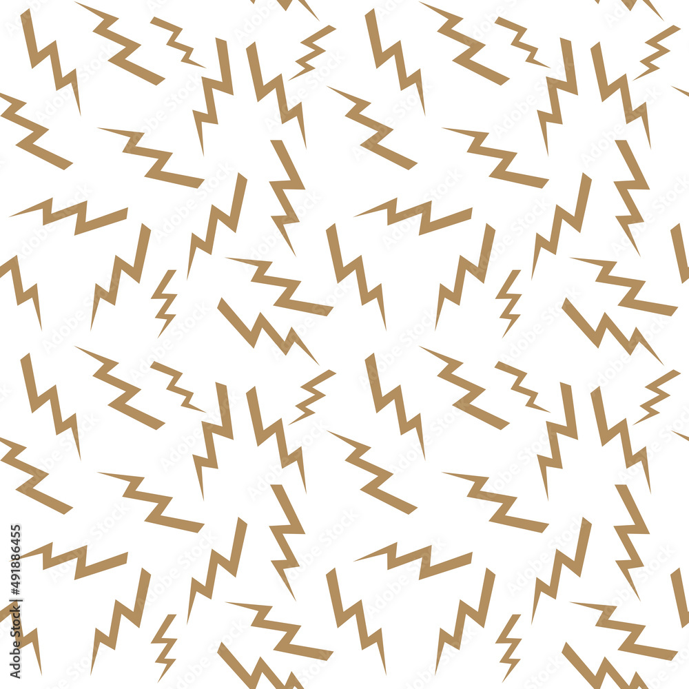 Seamless pattern with beige zippers on a white background. Seamless pattern with beige zippers on a white background.
