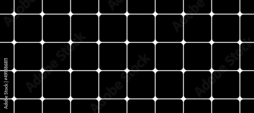 Do you see the dots, they do not exist. Classic optical illusion made as seamless pattern, vector design image.