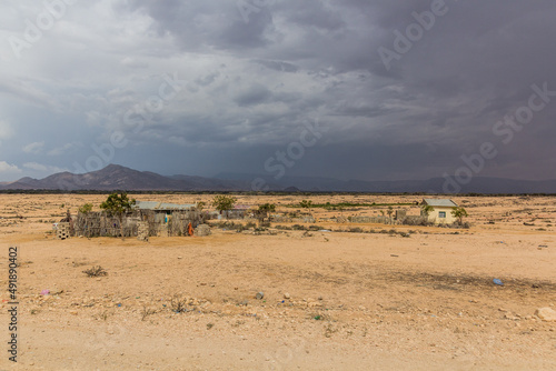 View of a small village in Somaliland