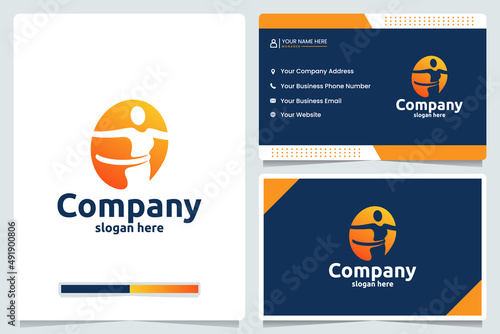 hula hoop , sport , logo design and business card