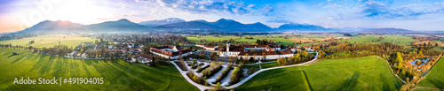 famous benediktbeuern monastery in bavaria