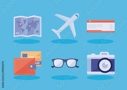 travel planing six items