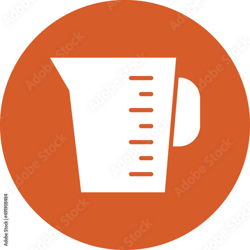 Measuring Cup Icon Style