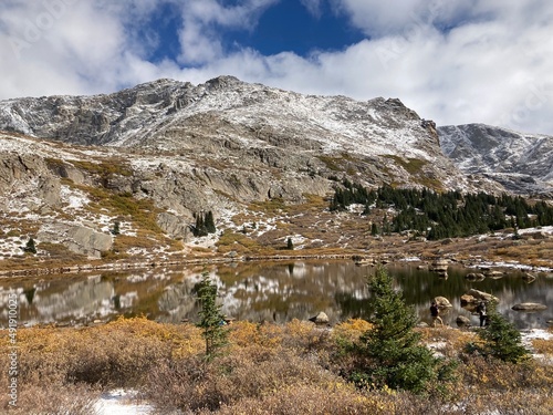 Colorado Rocky Mountains Alpine Lake 