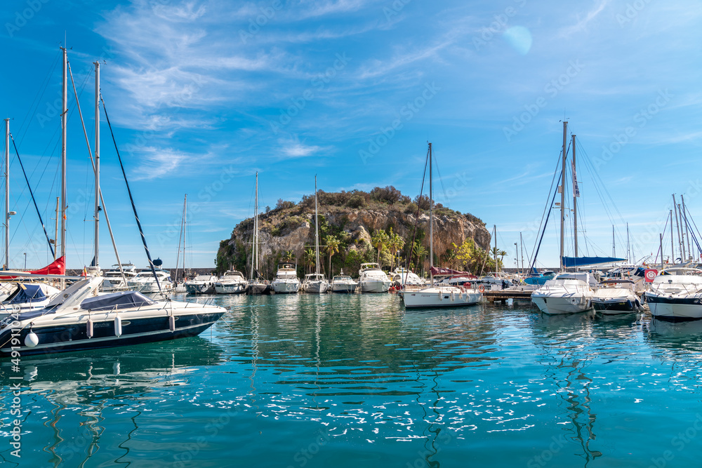 Fototapeta premium View of beautiful harbour 