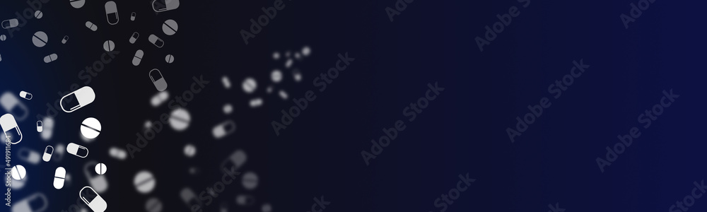 Abstract blue medical technology background Abstract blue medical technology background