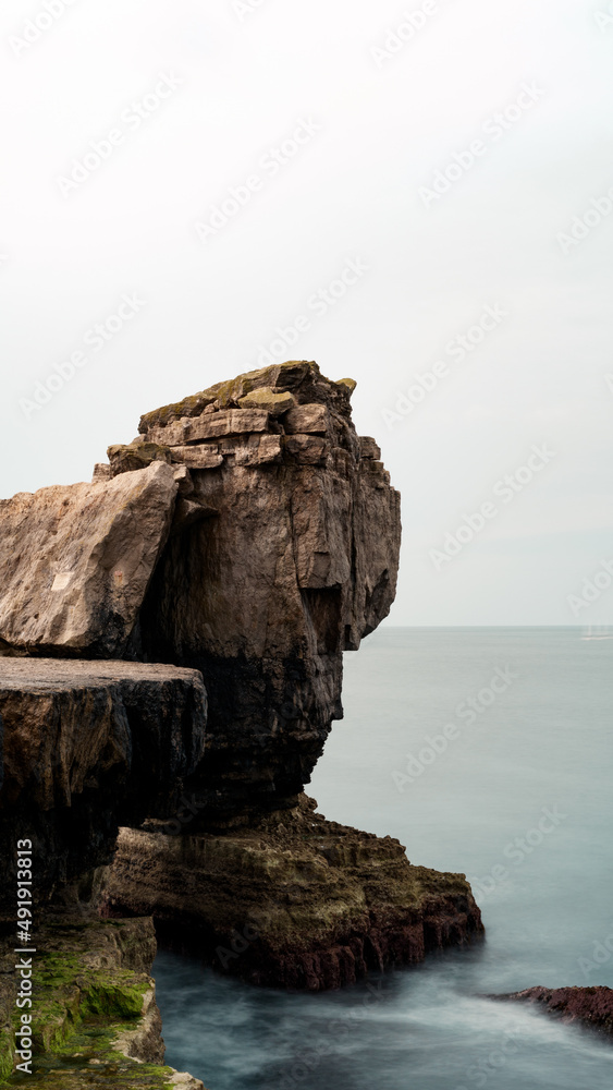 rocks in the sea