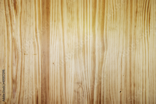 Wooden table top with elongated pine grain. vector wood background texture