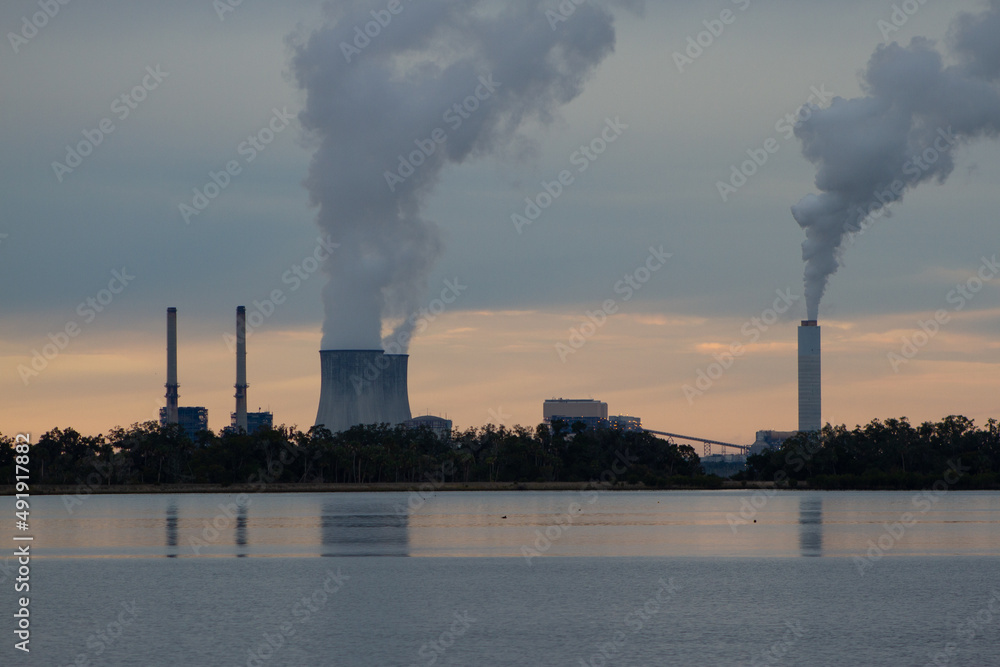 Nuclear power plant in Crystal River Florida  