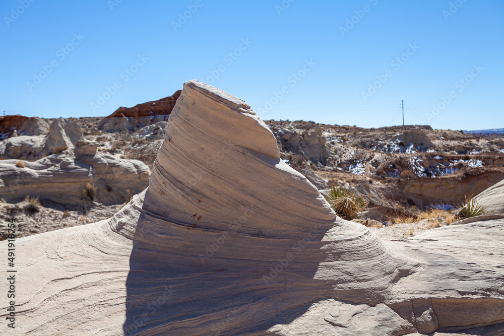 Scenic Desert Landscape in Escalante Grand Staircase National Monument Utah