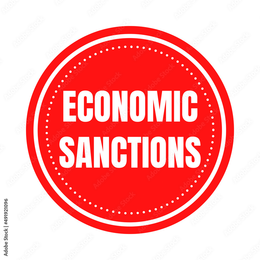 Economic sanctions symbol icon Economic sanctions symbol icon