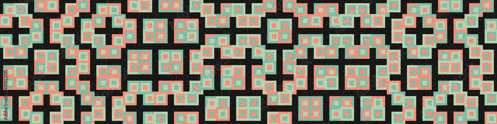 Abstract Geometric Pattern generative computational art illustration Abstract Geometric Pattern generative computational art illustration