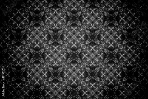Wallpaper Mural black symmetric, geometric, texture background Torontodigital.ca