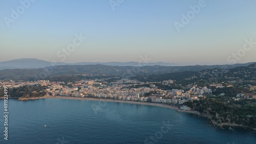 Lloret de mar en catalogne sur la costa brava