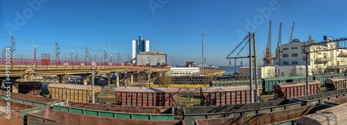 Passenger Port in Odessa, Ukraine