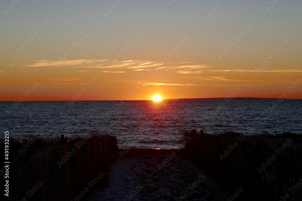 Sunset at Cape Cod, Massachusetts
