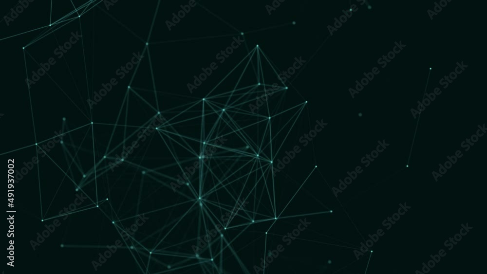 Abstract beautiful geometric background. Abstract plexus futuristic, polygonal space with a dark background. Plexus fantasy. Abstract technology Abstract beautiful geometric background. Abstract plexus futuristic, polygonal space with a dark background. Plexus fantasy. Abstract technology
