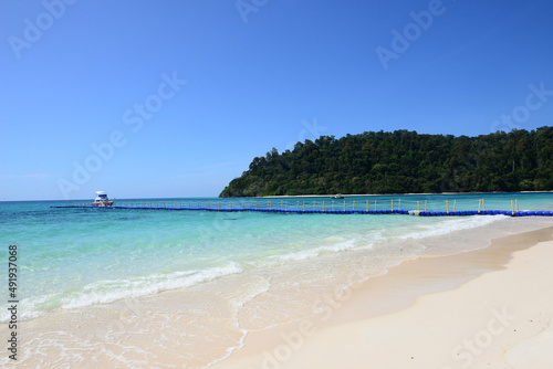 Koh Rok (Rok Island) is a small archipelago in southern Thailand in the Andaman Sea.