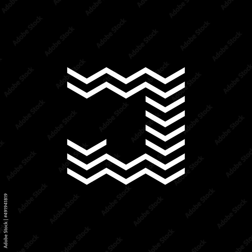 A logo with a combination of Letter J and arrows into one logo that looks modern. A logo with a combination of Letter J and arrows into one logo that looks modern.