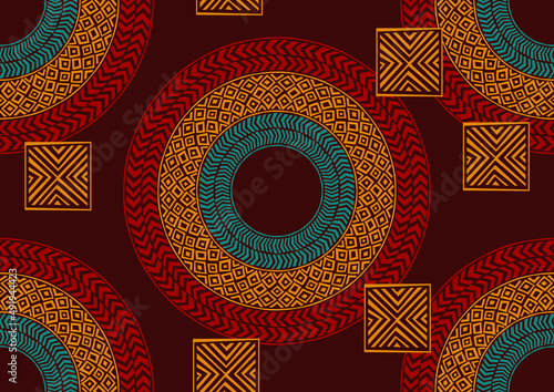 pattern art tribal afarican, Ethnic handmade abstract image and background, fashion artwork for print, vector file eps10.