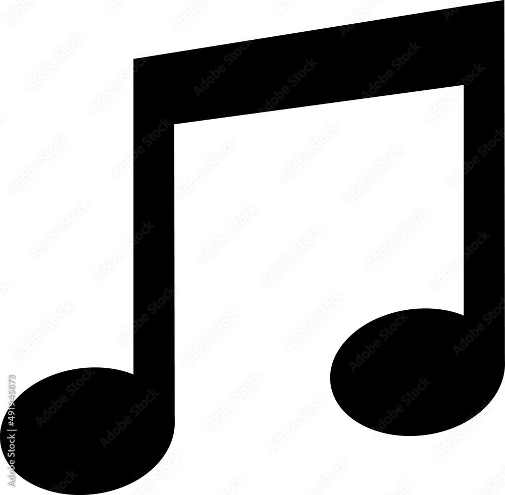 music icon illustration on white background.eps music icon illustration on white background.eps
