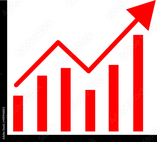 vector bar chart illustration, business graph. data growth diagram.eps Free Download vector bar chart illustration, business graph. data growth diagram.eps - GFXLoad