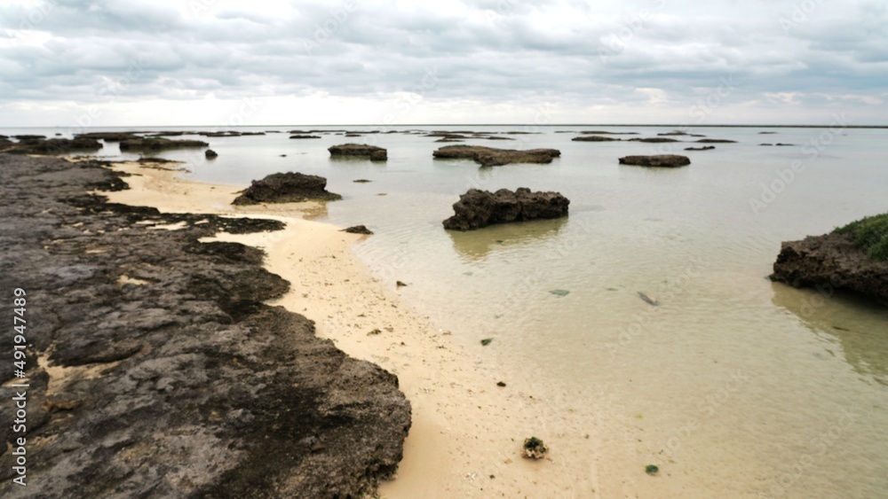 beach and sea