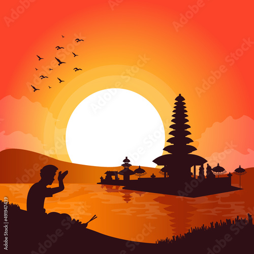 Saka New Year's Day and Nyepi Day