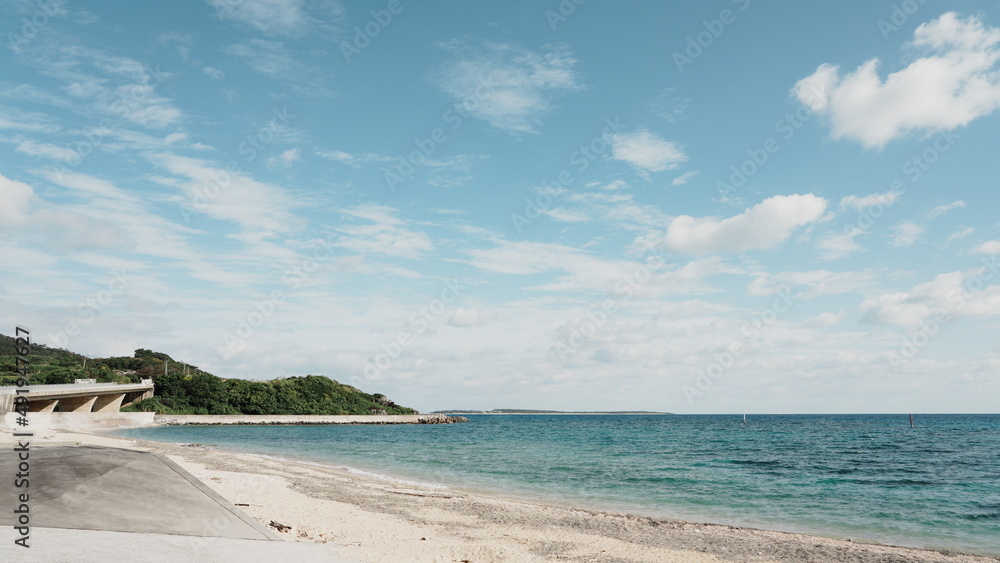 beach and sky