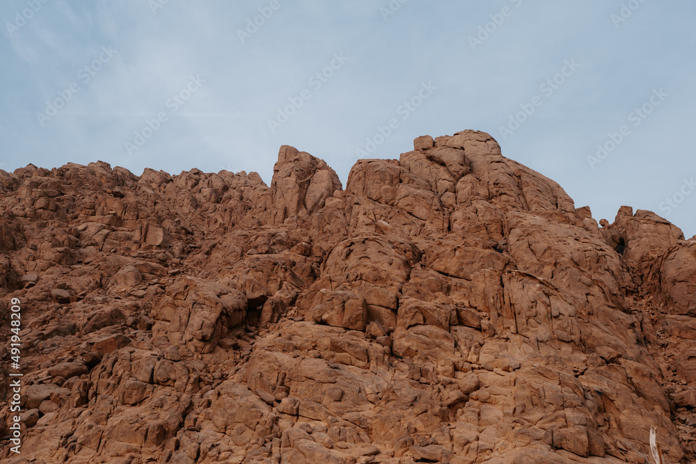 Egypt mountains and beautiful desert	