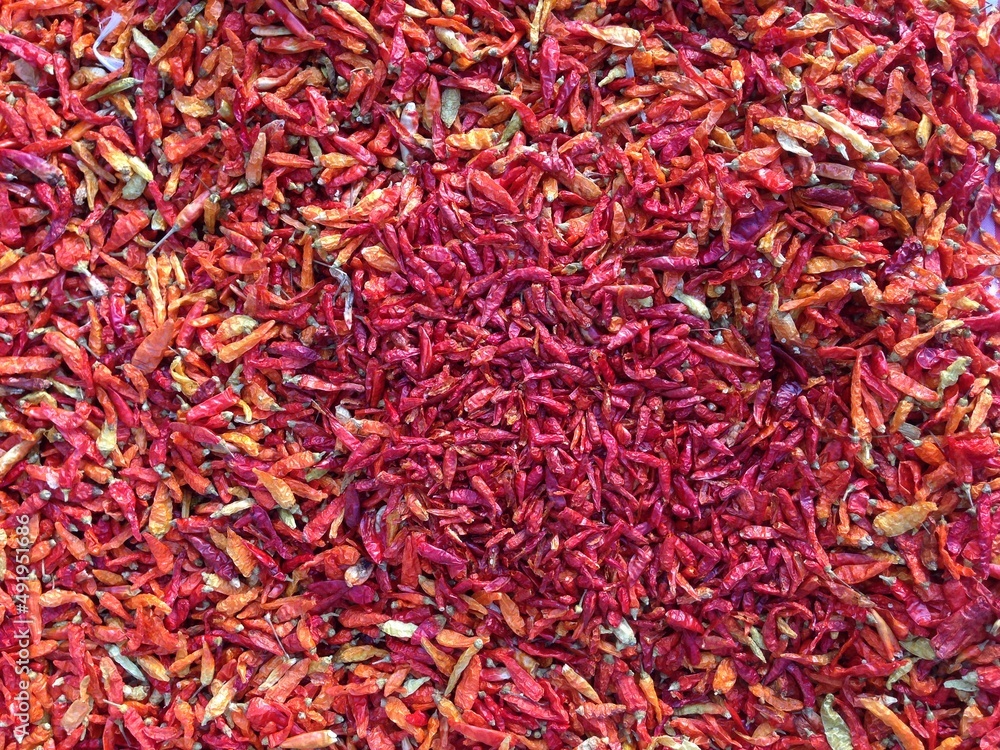 Naklejka premium red hot chili pepper