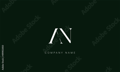 AN, NA, AN, Letters Logo Monogram