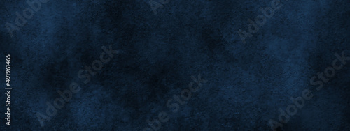 Abstract old blackboard concrete stone wall texture background with space. Grunge blue textured background, empty copy space for text, grunge canvas and any design related works.