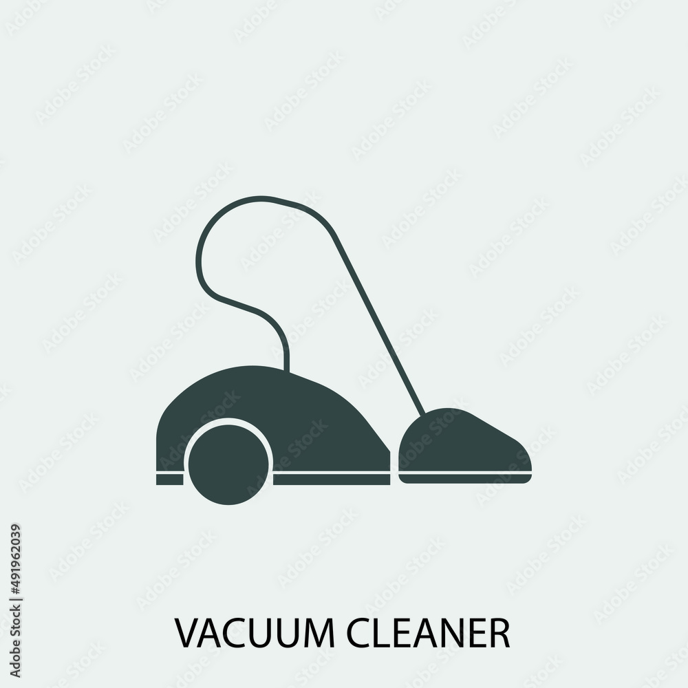 Vacuum_cleaner vector icon illustration sign Vacuum_cleaner vector icon illustration sign
