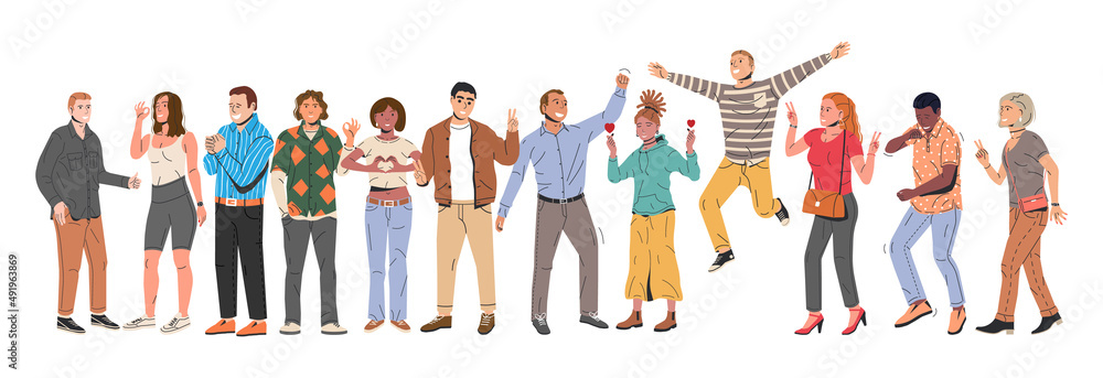 © absent84 - Various People Showing Positive Gestures © absent84 - Various People Showing Positive Gestures