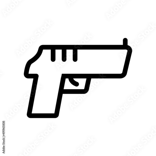 military is hot these days, so maybe you need this gun icon template © Farrel_Chiko