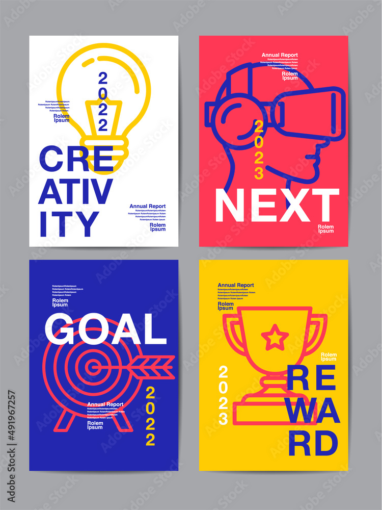 annual report 2022,2023 , template layout design, geometric flat design annual report 2022,2023 , template layout design, geometric flat design