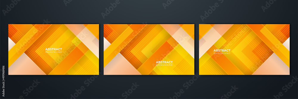 Orange yellow abstract background geometry shine and layer element vector for presentation design. Suit for business, corporate, institution, party, festive, seminar, and talks. Orange yellow abstract background geometry shine and layer element vector for presentation design. Suit for business, corporate, institution, party, festive, seminar, and talks.